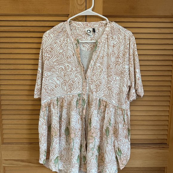 Anthropologie Akemi + Kin Veria Floral Blouse - Picture 2 of 4